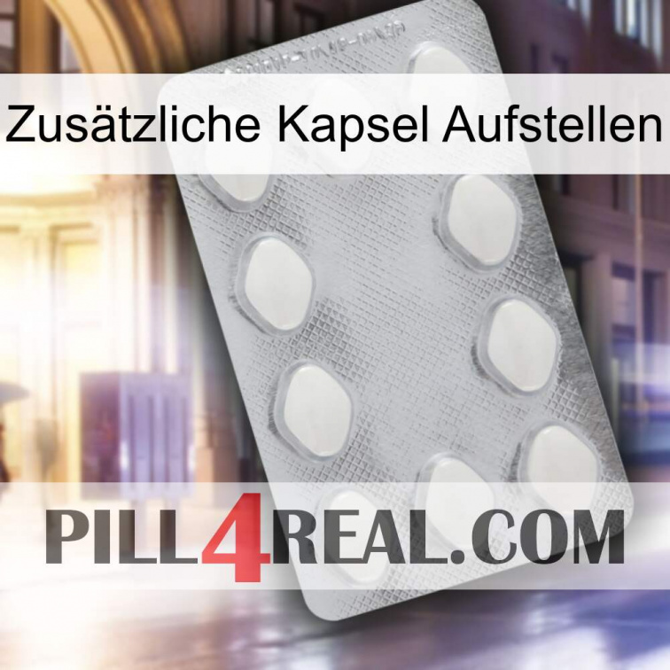 Zusätzliche Kapsel Aufstellen 16